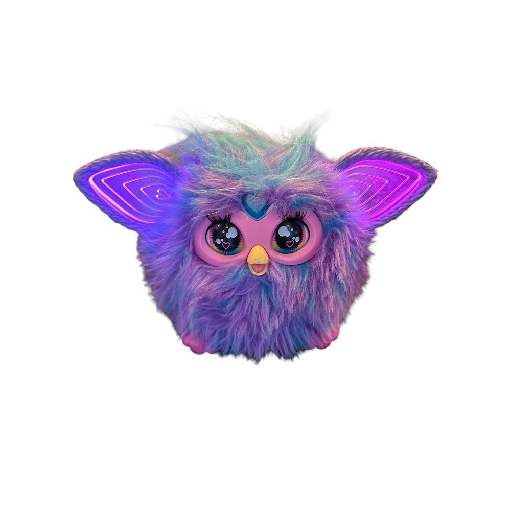 2023 Hasbro Furby Interactive Purple‎ Plush Tested And Is Working